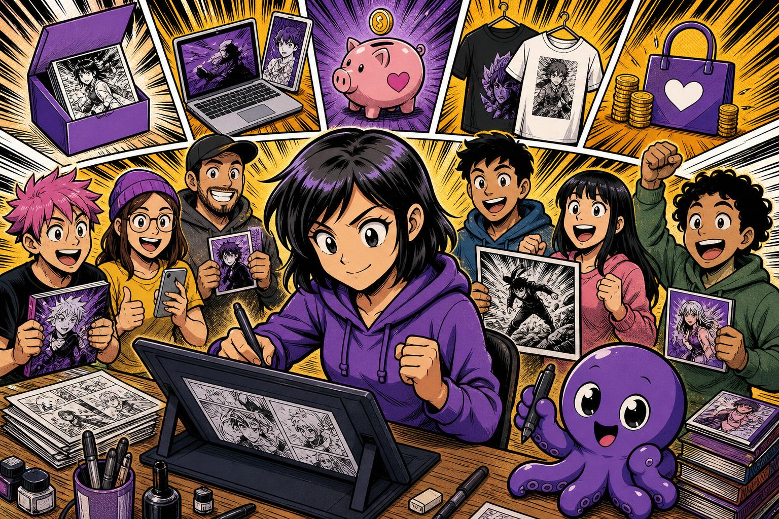 Cómo financiar tu manga, cómic o webtoon sin editorial