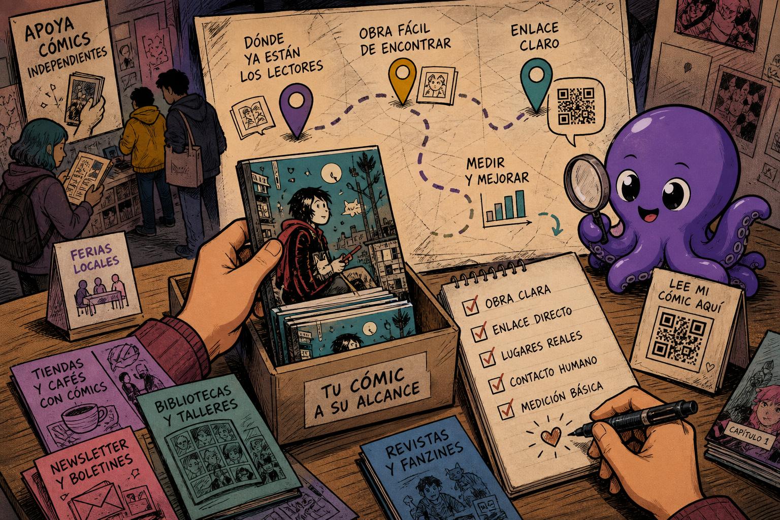 Cómo promocionar un cómic sin redes sociales | Cackle