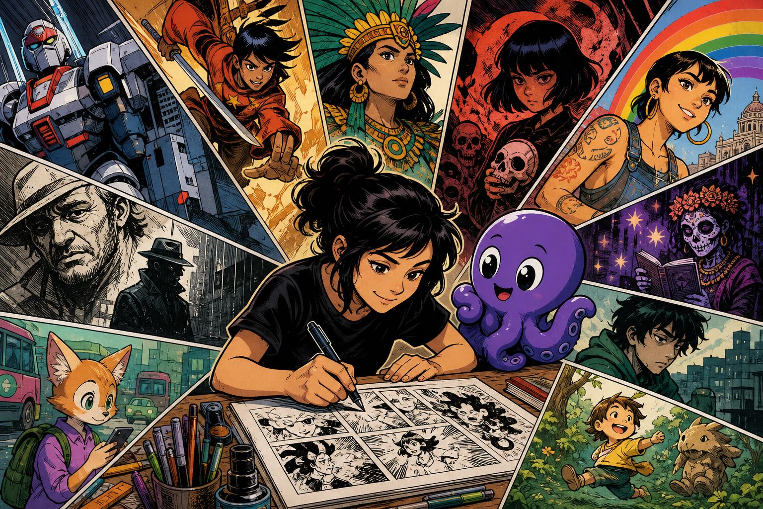 Tendencias actuales del cómic mexicano: estilos, temas y autores