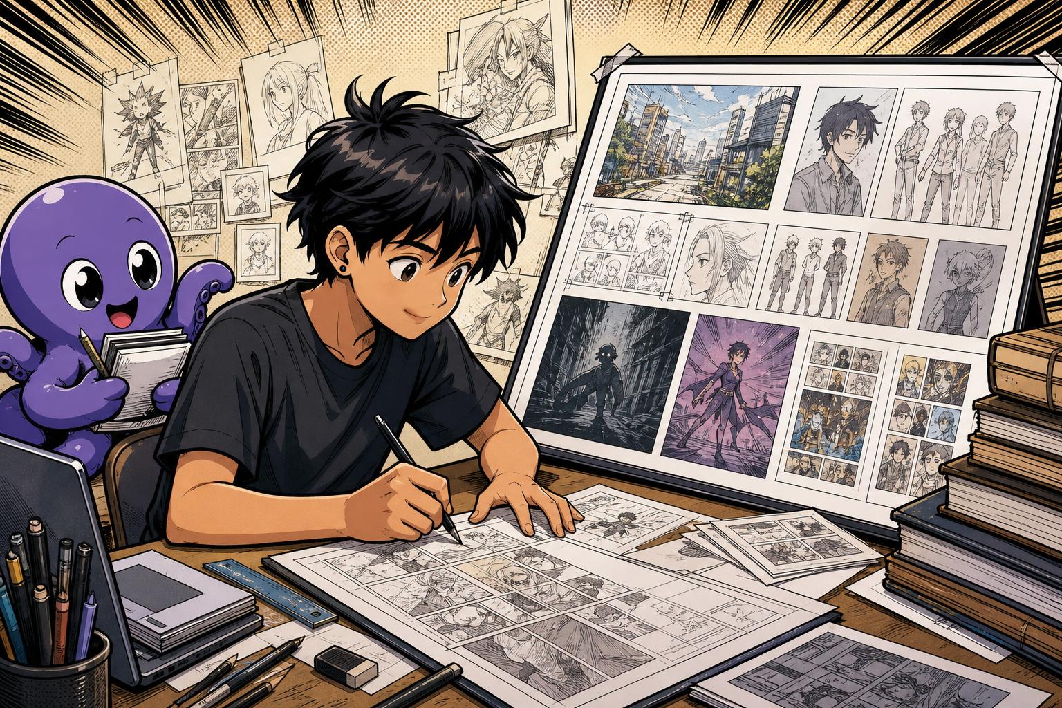 Cómo preparar tu manga, cómic o webtoon para convocatorias editoriales